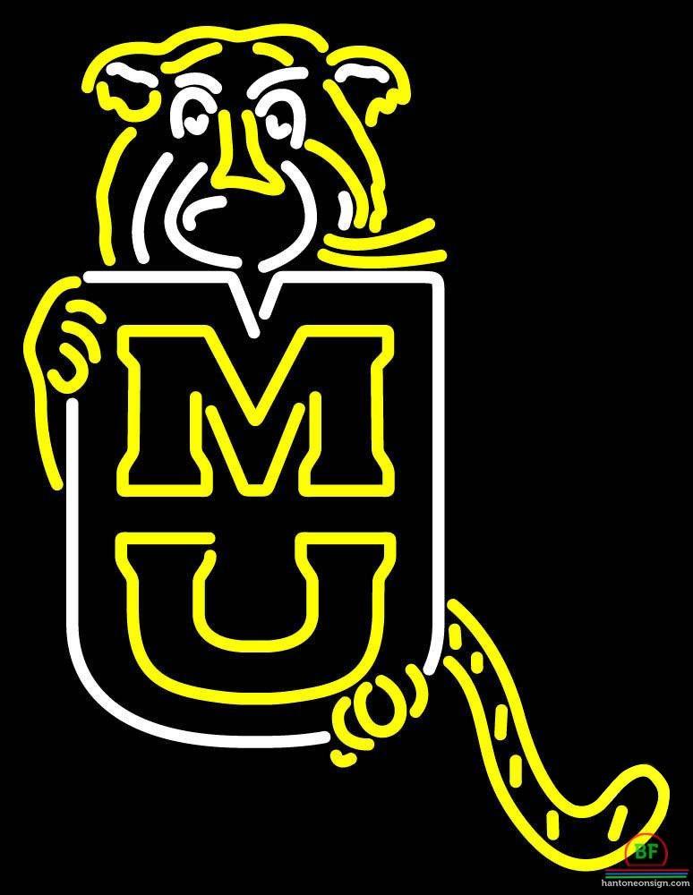 Missouri Tigers Neon Sign NCAA Teams Neon Light