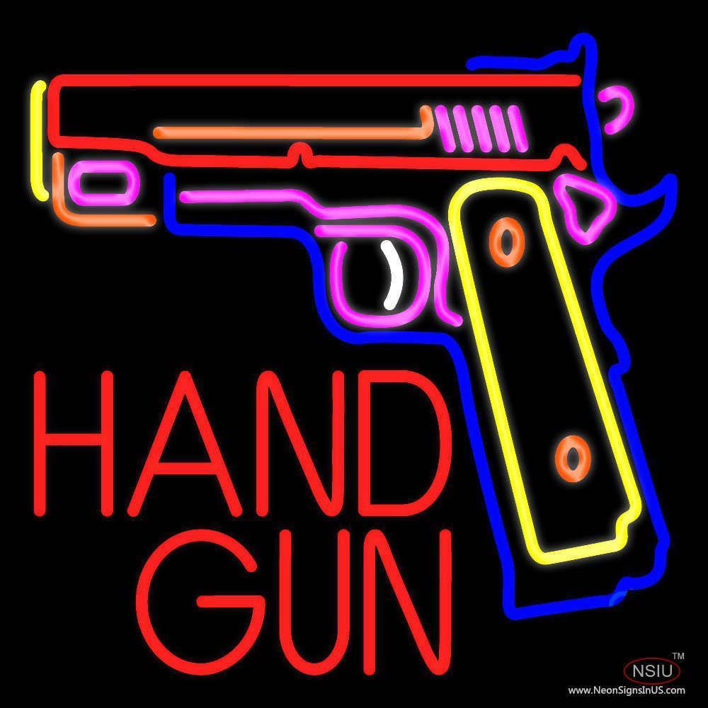 Modern Pistol Neon Sign Bar Sign Neon Light