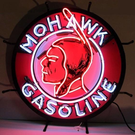 Mohawk Gasoline Neon Sign Neon Light