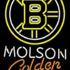 Molson Canadia Boston Bruins Neon Sign Teams Neon Light