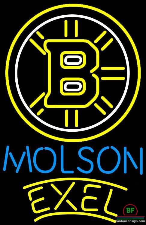 Molson Canadia Boston Bruins Neon Sign Teams Neon Light