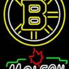 Molson Canadia Boston Bruins Neon Sign Teams Neon Light