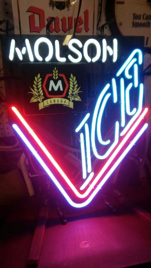 Molson Ice Neon Sign Bar Sign Neon Light Z1313