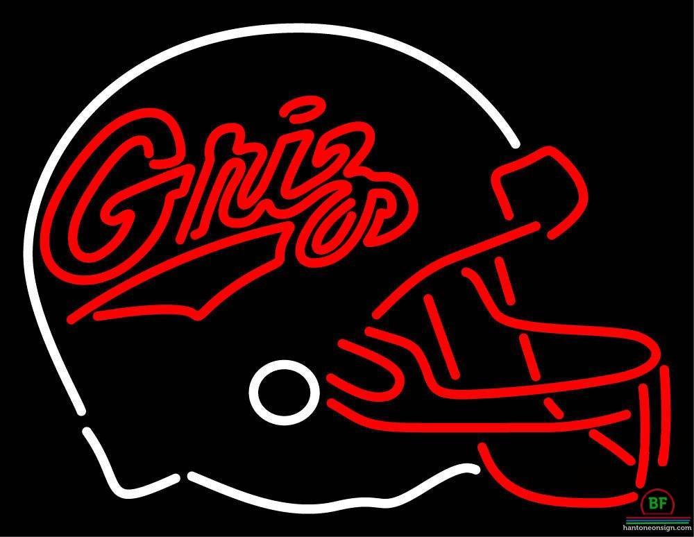 Montana Grizzlies Helmet Neon Sign NCAA Teams Neon Light