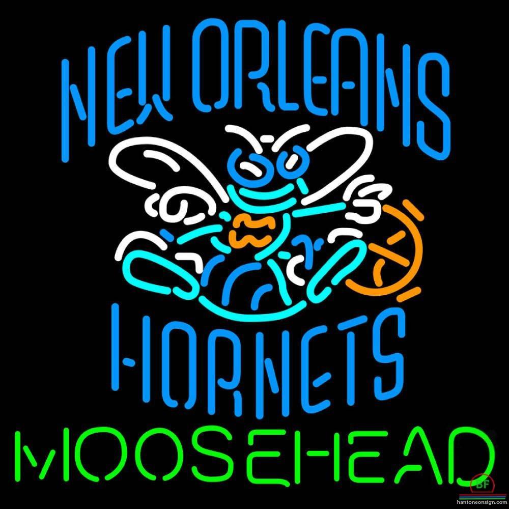 Moosehead Orleans Hornets Neon Sign Teams Neon Light
