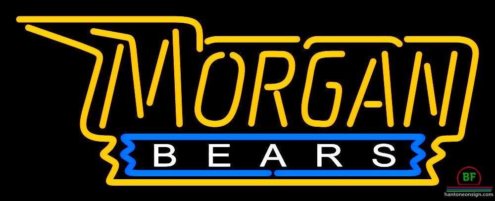 Morgan State Bears Neon Sign NCAA Teams Neon Light