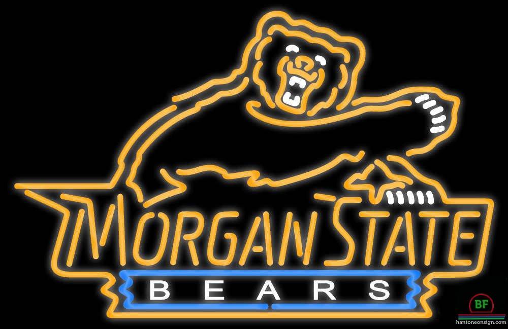 Morgan State Bears Neon Sign NCAA Teams Neon Light