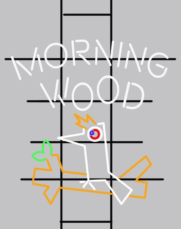 Morning Wood Beer Neon Sign Rear Neon Light