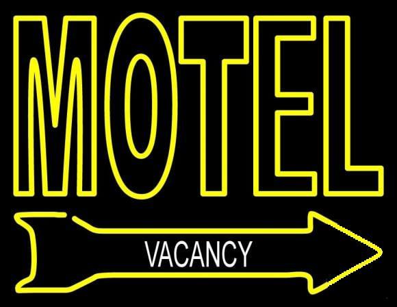 Motel Vacancy Neon Sign Bar Sign Neon Light