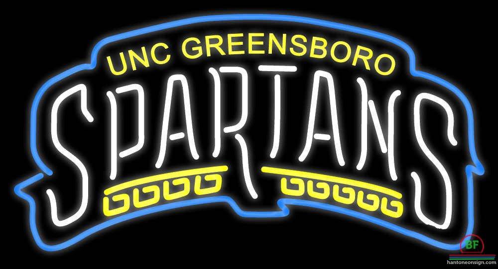 NC Greensboro Spartans Neon Sign NCAA Teams Neon Light
