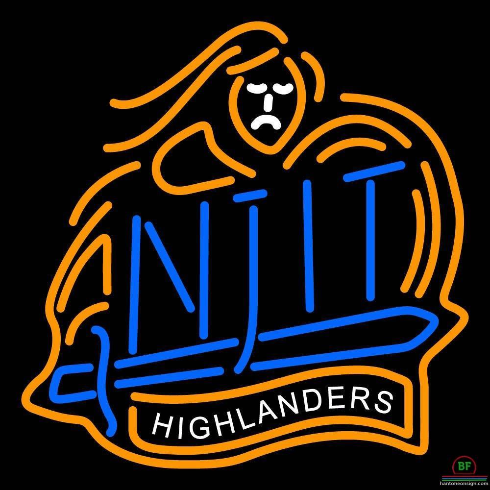 NJIT Highlanders Neon Sign NCAA Teams Neon Light