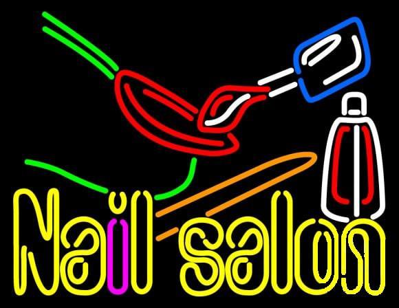 Nail Salon Logo Neon Sign Bar Sign Neon Light