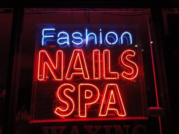 Nails Spa Neon Sign Neon Light