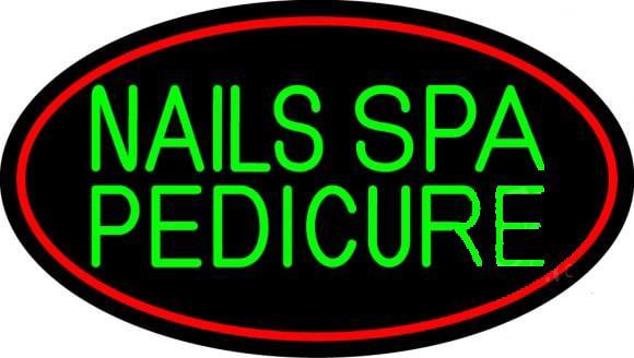 Nails Spa Pedicure Neon Sign Bar Sign Neon Light