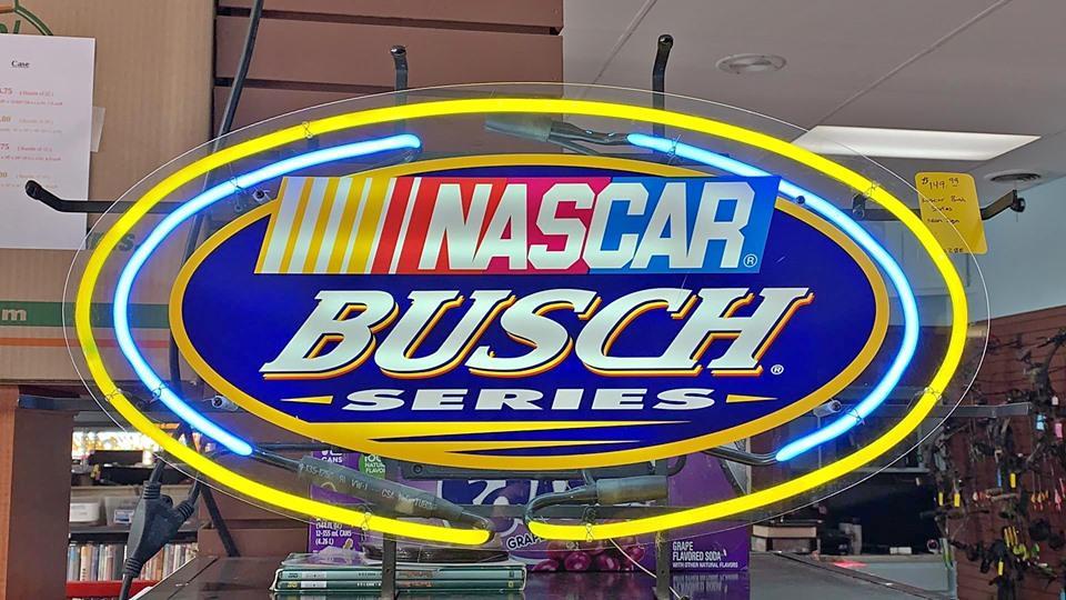 Nascar Busch Series Neon Sign Neon Light