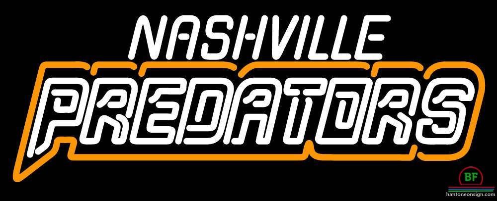 Nashville Predators Neon Sign 
