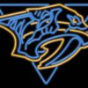 Nashville Predators Neon Sign Teams Neon Light