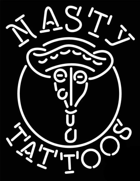 Nasty Tattoos Neon Sign Bar Sign Neon Light