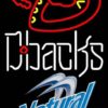 Natural Light Arizona Diamondbacks Neon Sign Teams Neon Light