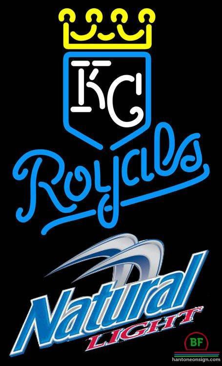 Natural Light Kansas City Royals Neon Sign Teams Neon Light