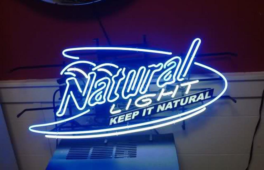 Natural Light Neon Sign