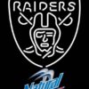 Natural Light Oakland Raiders Neon Sign Teams Neon Light
