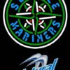 Natural Light Seattle Mariners Neon Sign Teams Neon Light