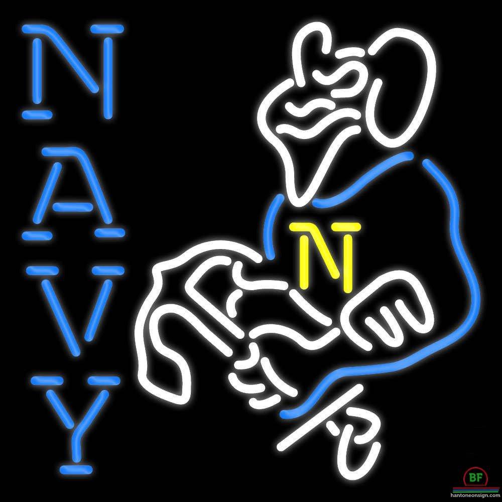 Navy Midshipmen Neon Sign NCAA Teams Neon Light