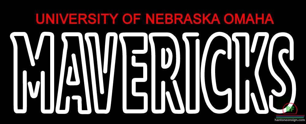 Nebraska Omaha Mavericks Neon Sign NCAA Teams Neon Light