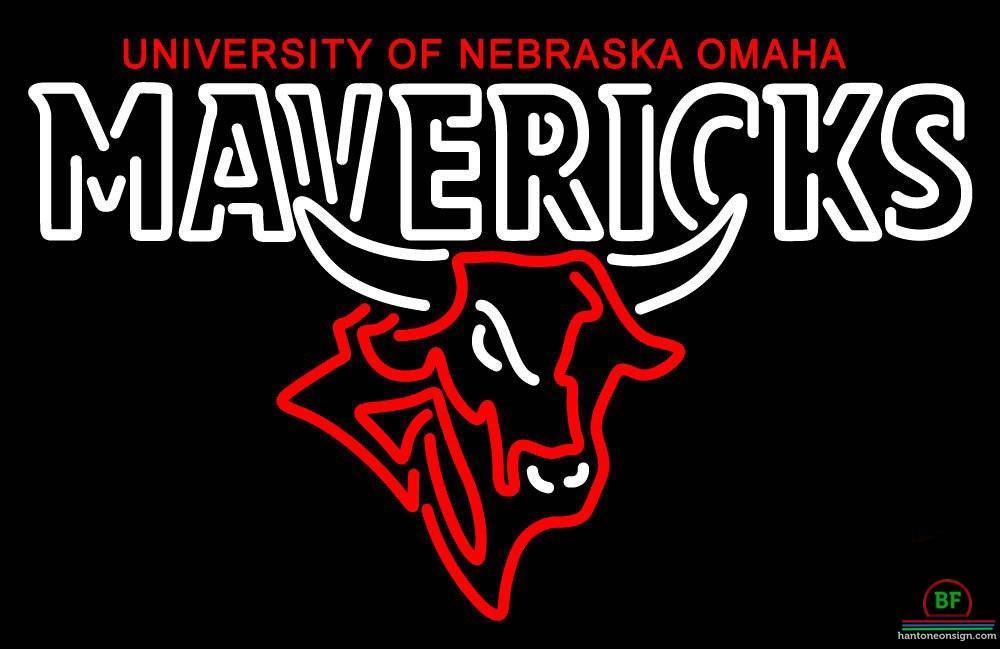 Nebraska Omaha Mavericks Neon Sign NCAA Teams Neon Light