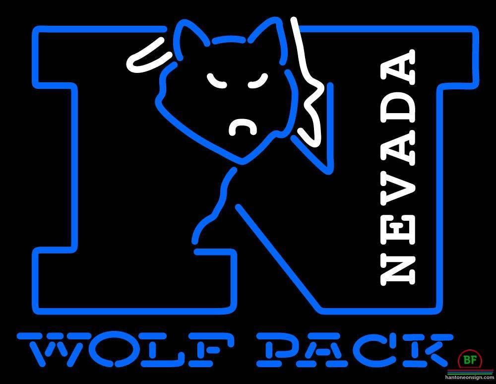 Nevada Wolf Pack Neon Sign NCAA Teams Neon Light