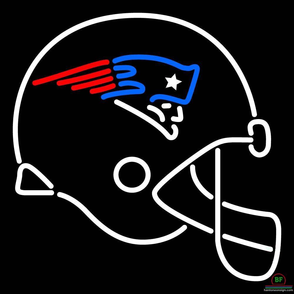 New England Patriots Helmet Neon Sign Teams Neon Light