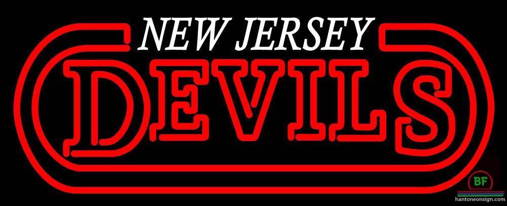 New Jersey Devils Neon Sign Teams Neon Light