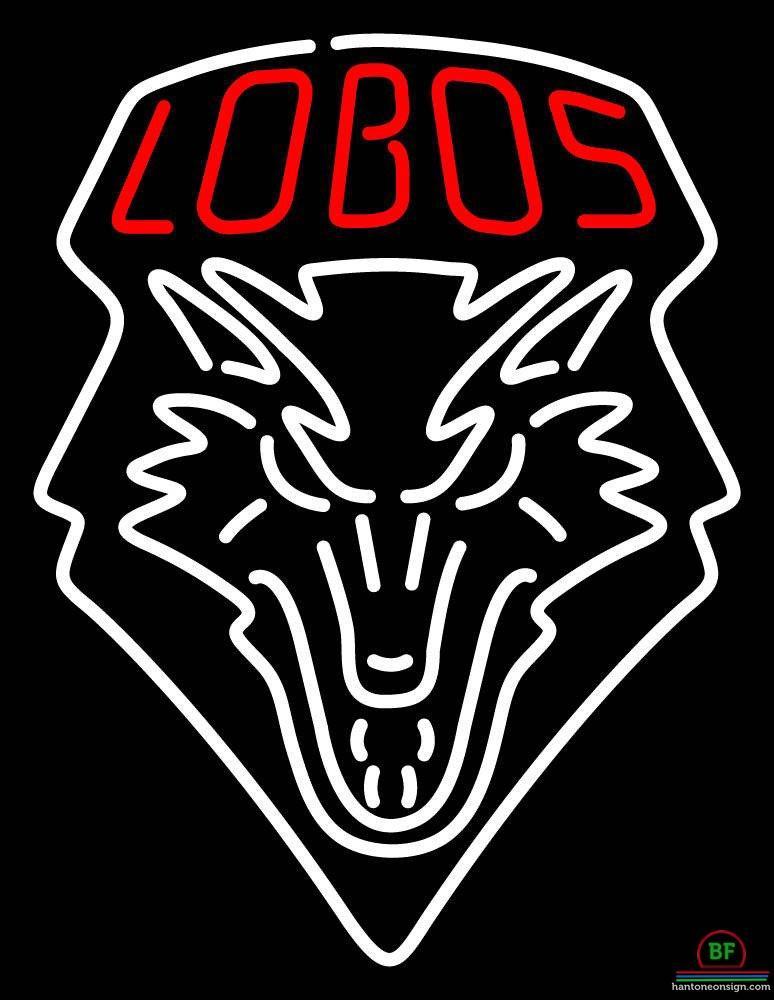 New Mexico Lobos Neon Sign NCAA Teams Neon Light