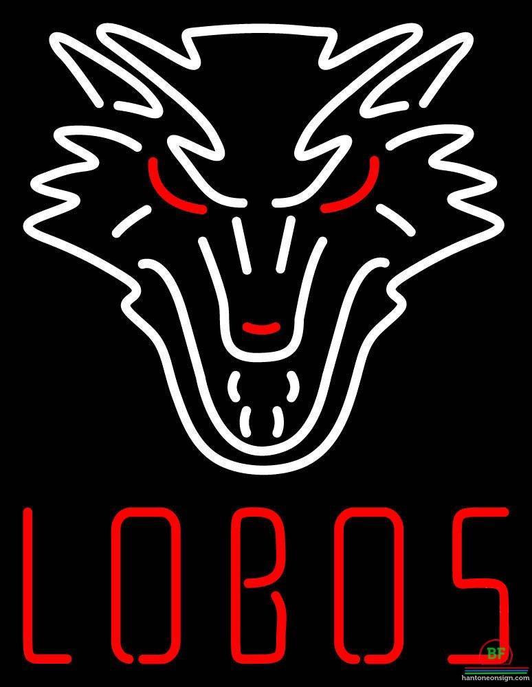 New Mexico Lobos Neon Sign NCAA Teams Neon Light