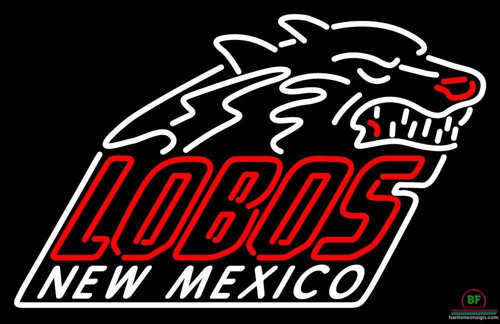 New Mexico Lobos Neon Sign NCAA Teams Neon Light