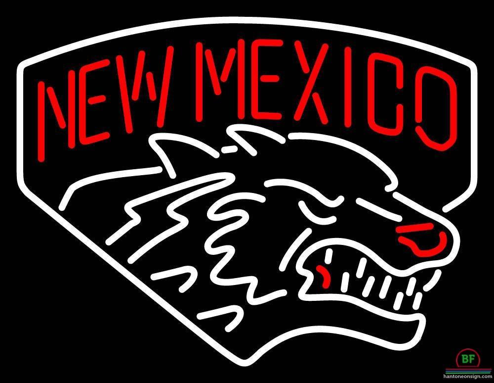 New Mexico Lobos Neon Sign NCAA Teams Neon Light