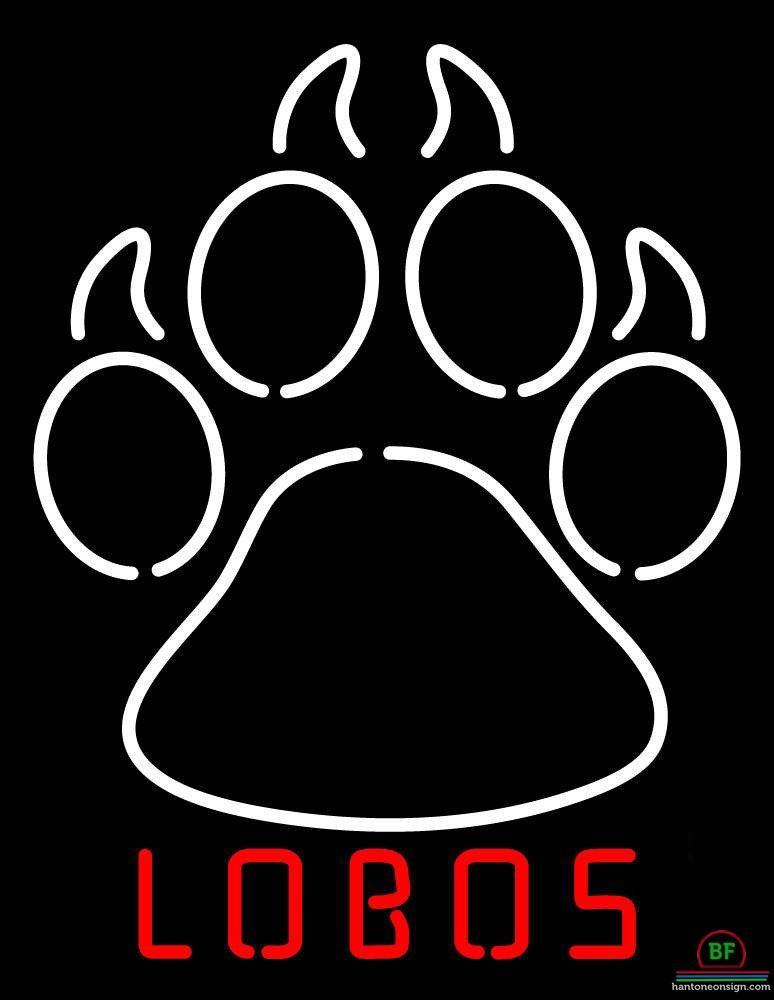 New Mexico Lobos Neon Sign NCAA Teams Neon Light