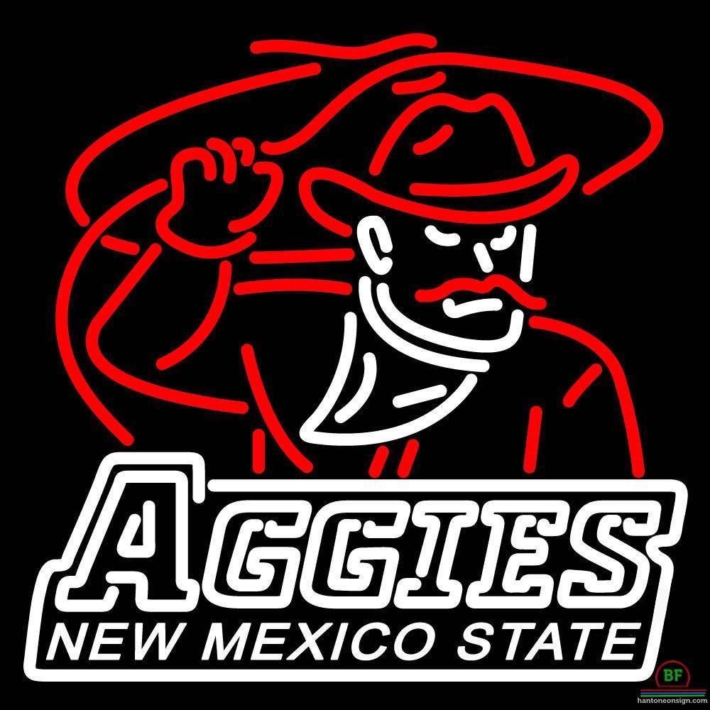 New Mexico State Aggies Neon Sign NCAA Teams Neon Light