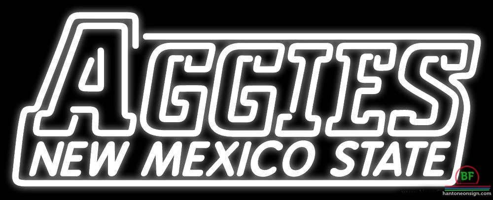 New Mexico State Aggies Neon Sign NCAA Teams Neon Light