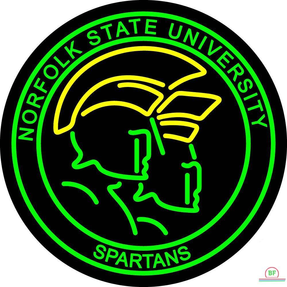 Norfolk State Spartans Neon Sign NCAA Teams Neon Light