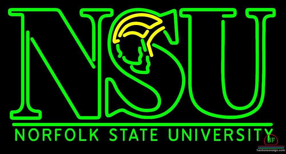 Norfolk State Spartans Neon Sign NCAA Teams Neon Light