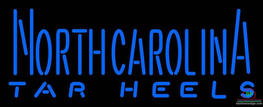 North Carolina Tar Heels Neon Sign NCAA Teams Neon Light
