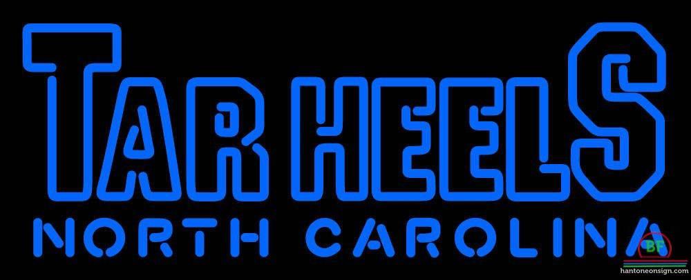 North Carolina Tar Heels Neon Sign NCAA Teams Neon Light