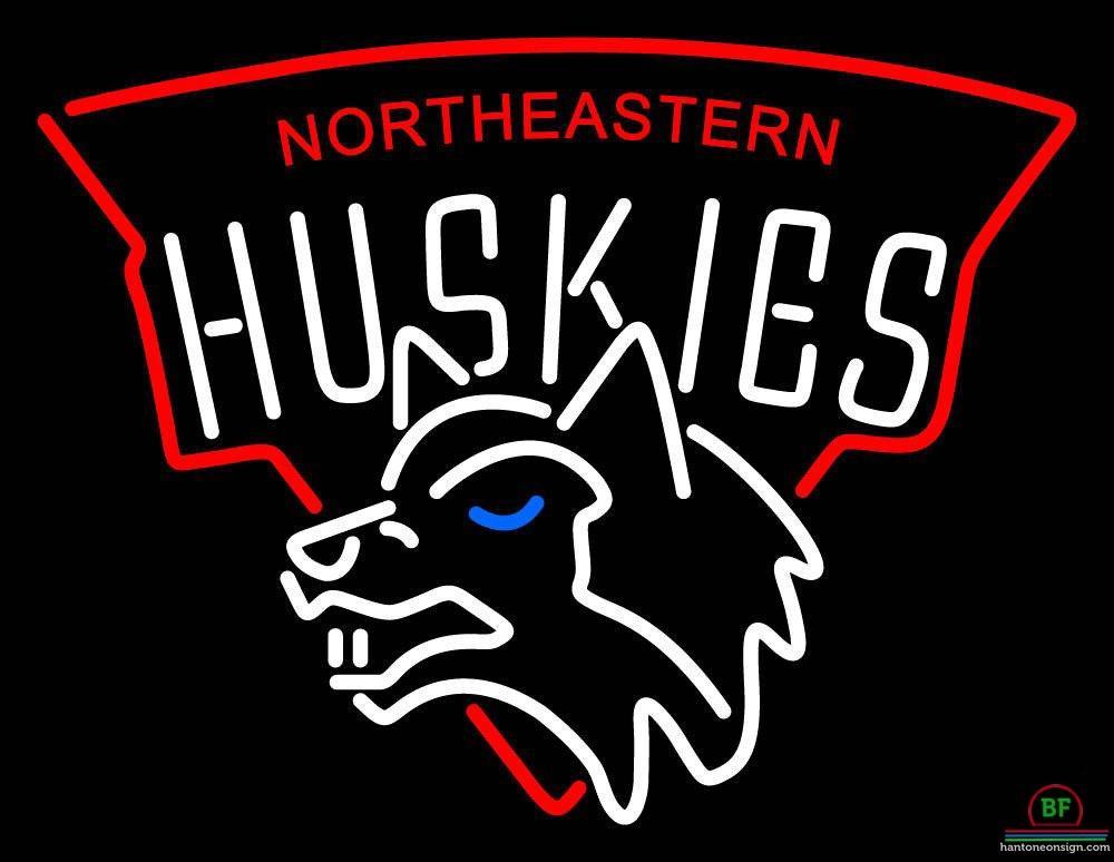 Northeastern Huskies Neon Sign NCAA Teams Neon Light