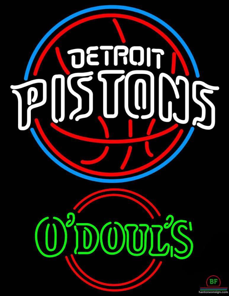 Odouls Detroit Pistons Neon Sign Teams Neon Light