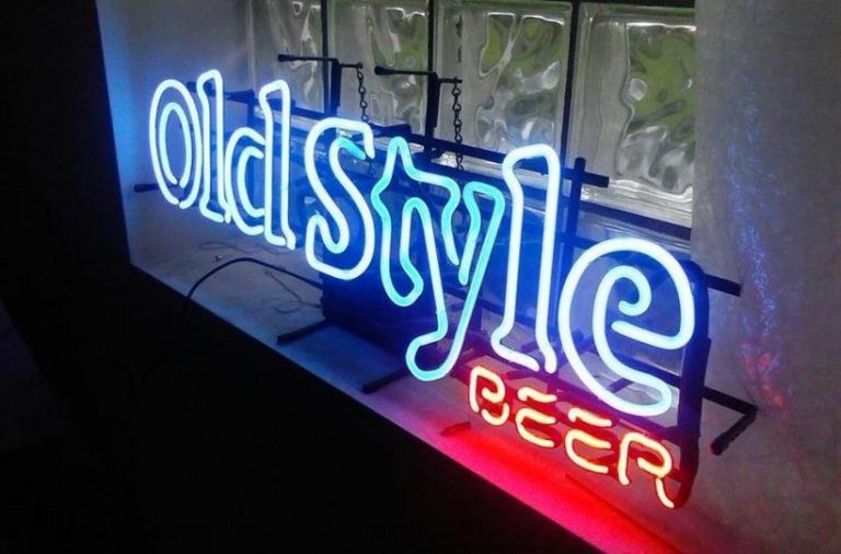 Old Style Beer Neon Sign Real Neon Light DIY Neon Signs Custom Neon