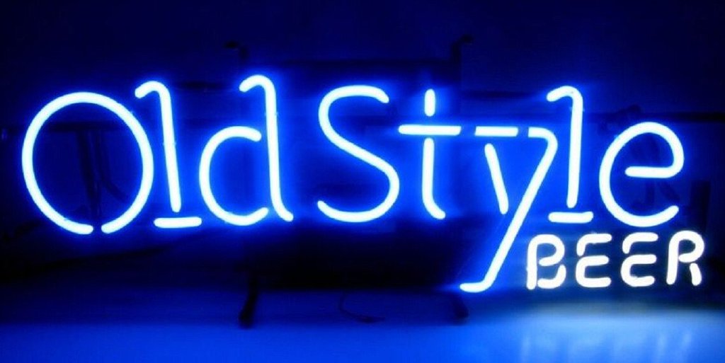Old Style Beer Neon Sign