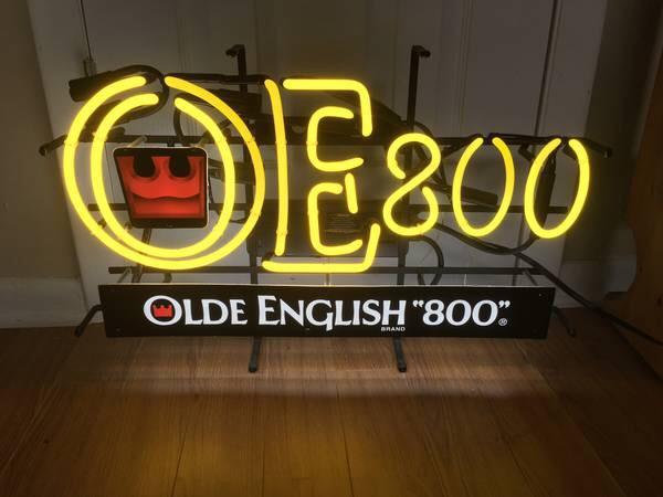 Olde English 800 Neon Sign Bar Sign Neon Light