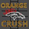 Orang Crush Denver Broncos Sports Neon Sign Neon Light